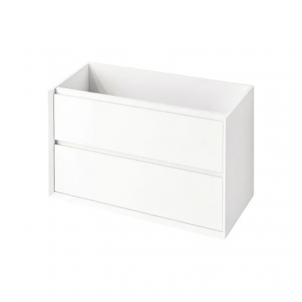 Тумба под раковину NOFER с 2 выдвижными ящиками 80x45x54 CL.080.WM белый
