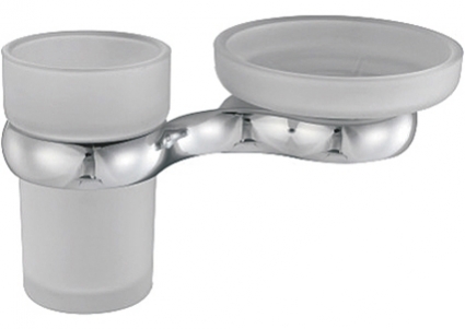 Стакан Wasserkraft Berkel K-6826 с мыльницей
