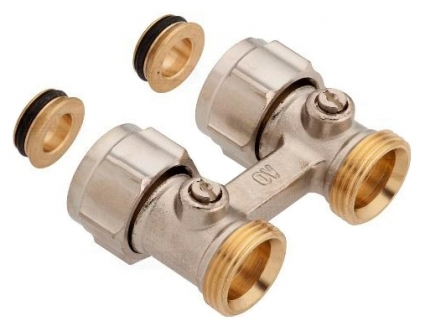 Узел присоединения Oventrop Multiflex F 3/4" x 3/4" прямой