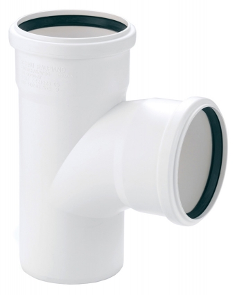 Тройник Rehau Raupiano Plus 87&deg; 110/110 max flow