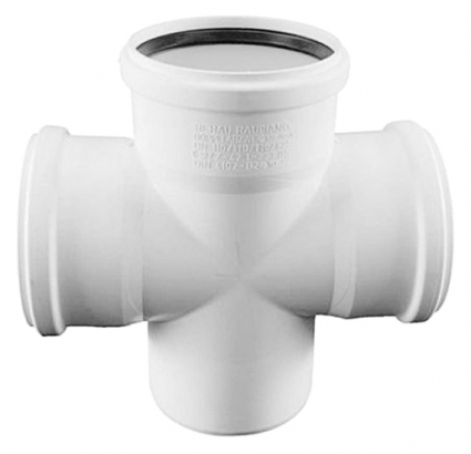 Крестовина Rehau Raupiano Plus 87&deg; 110/110/110 одноплоскостная
