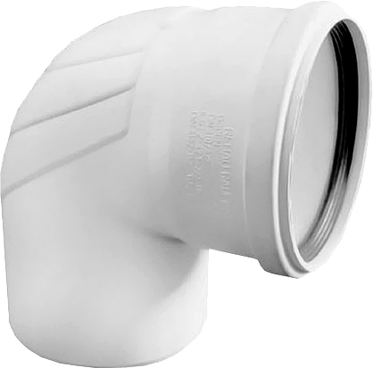 Отвод Rehau Raupiano Plus 87&deg; 75 мм
