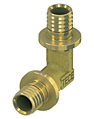 Угольник TECE TECEflex 90&deg 25