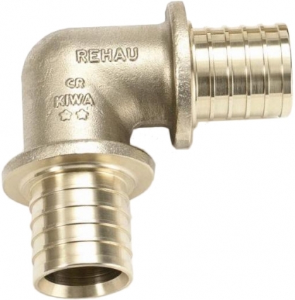 Угольник Rehau Rautitan RX 90 &deg; 63 мм
