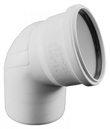 Отвод Rehau Raupiano Plus 67&deg; 75 мм
