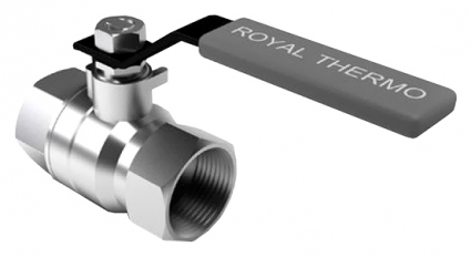 Шаровый кран Royal Thermo Expert 3/4 вн-вн, ручка рычаг