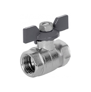 Шаровый кран Royal Thermo Expert 1 вн-вн, ручка бабочка