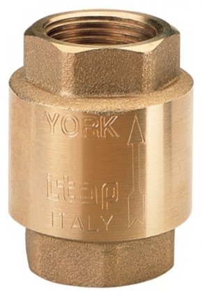 Обратный клапан Itap 103 York 3" пружинный муфтовый, пластиковое седло