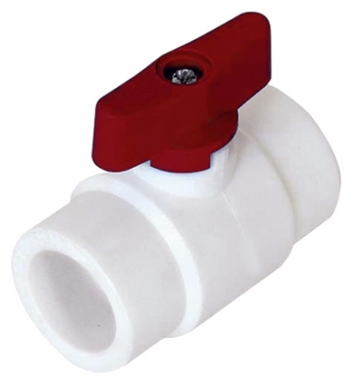 Шаровый кран Kalde 3242-vlm-320002 32 ручка красная