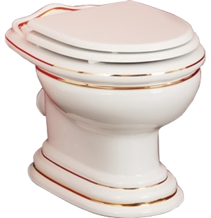 Унитаз приставной Migliore Milady ML.MLD-25.702.D1