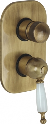 Смеситель Migliore Oxford ML.OXF-6332 Bi Br С ВНУТРЕННЕЙ ЧАСТЬЮ