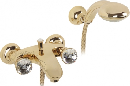 Смеситель Migliore Korona Swarovski ML.KRN-4702 Do для ванны с душем