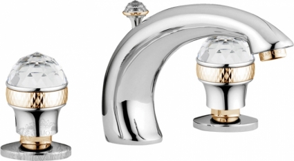 Смеситель Migliore Axo Swarovski ML.AXO-613F CrDo для биде