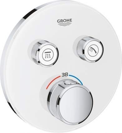 Термостат Grohe Grohtherm SmartControl 29151LS0 для ванны с душем, monn white