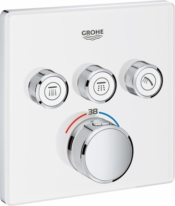 Термостат Grohe Grohtherm SmartControl 29157LS0 для ванны с душем, monn white