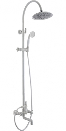 Душевая стойка Elghansa Praktic 2312660-2F stone white