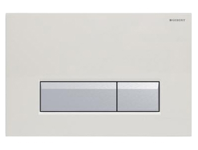 Кнопка смыва Geberit Sigma 40 115.600.SI.1 с системой удаления запахов
