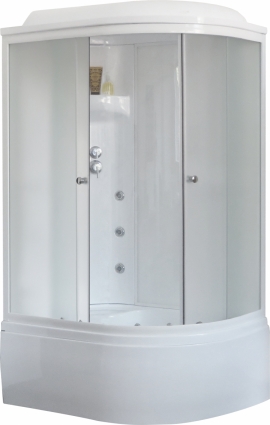 Душевая кабина Royal Bath RB8120BK4WM L