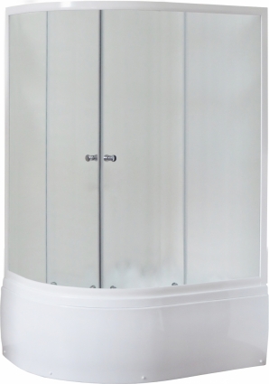 Душевой уголок Royal Bath RB 8120BK-C-R с поддоном