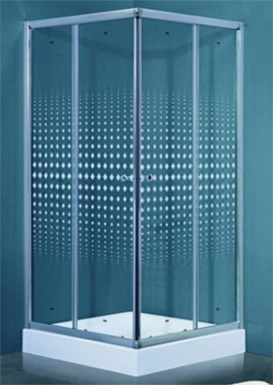 Душевой уголок Timo TL-9002 Romb Glass с поддоном