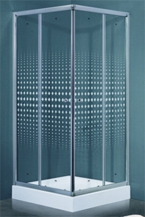 Душевой уголок Timo TL-8002 Romb Glass с поддоном