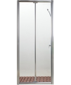 Душевая дверь в нишу Bravat Drop 80x200 складная