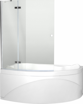 Шторка на ванну Aquanet Beta 2 NF7221-2 hinge L для ванны Jamaica L
