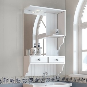 Зеркало-шкаф Aqualife Design Дижон 60