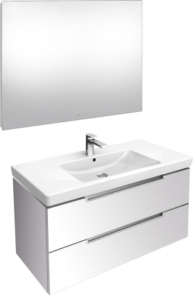 Мебель для ванной Villeroy & Boch Subway 2.0 100 glossy white