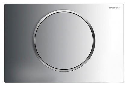 Кнопка смыва Geberit Sigma 10 115.758.SN.5 нержавеющая сталь