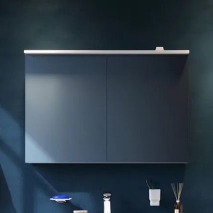 Зеркало-шкаф Am.Pm Spirit V2.0 100 с LED-подсветкой, белый глянец