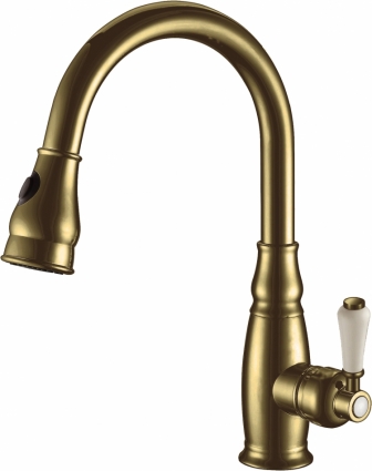Смеситель Elghansa Kitchen 5652686 bronze для кухонной мойки