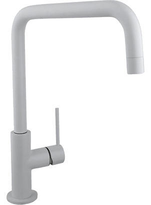 Смеситель Timo Saona 2306F White matt для кухонной мойки