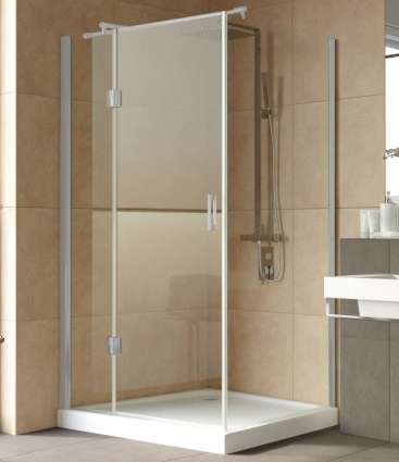 Душевой уголок Vegas Glass AFP-Fis Lux 120*90 07 01 L профиль матовый хром, стекло прозрачное