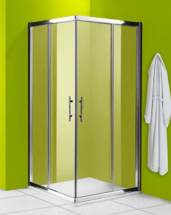 Душевой уголок OliveS Granada C 100x100x190 стекло прозрачное