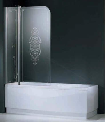 Шторка на ванну Novellini Aurora 3 Victoriana AURORA3S-15K L