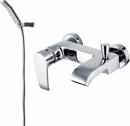 Смеситель Clever Paula Platinum 98199 для ванны с душем