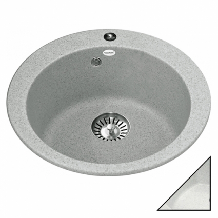 Мойка кухонная Ulgran U-405-331 белый