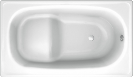 Стальная ванна Koller Pool 105x70 с сиденьем