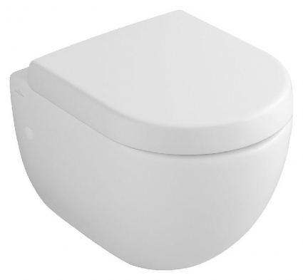 Унитаз подвесной Villeroy & Boch Subway 6604 1001 укороченная, alpin
