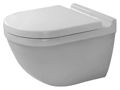 Унитаз подвесной Duravit Starck 3 антигрязевое покрытие