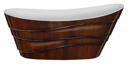 Акриловая ванна Lagard Alya Brown Wood