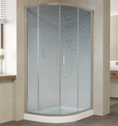 Душевой уголок Vegas Glass ZS-F 100*80 07 02 профиль матовый хром, стекло шиншилла