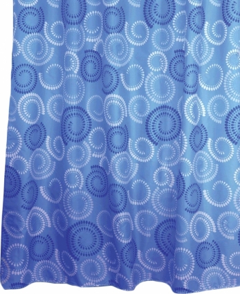 Штора для ванной Milardo Ultramarine Dots