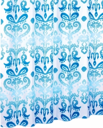 Штора для ванной Milardo Turkish Blue