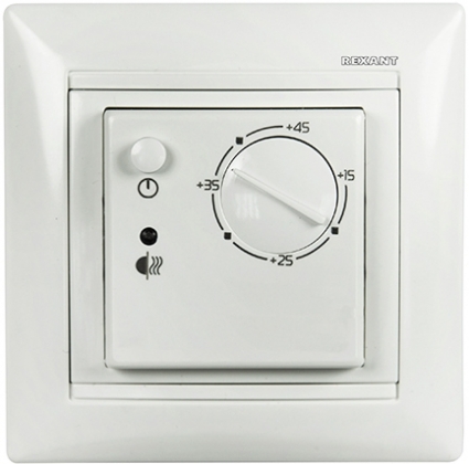 Терморегулятор Rexant RX-308B белый