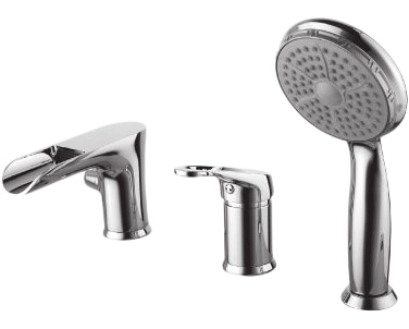 Смеситель Lemark Omega LM3145C на борт ванны