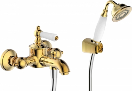 Смеситель Bravat Art F675109U-B для ванны с душем