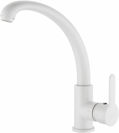 Смеситель Elghansa Kitchen Color 5661097 Stone White для кухонной мойки