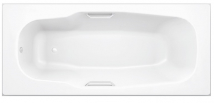 Стальная ванна BLB Atlantica B80A handles с отв. для ручек
